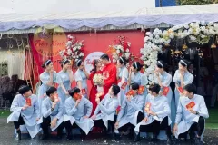 Áo dài bưng quả bigsize cho thuê tại TP.HCM