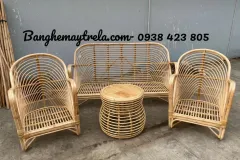 Bàn ghế sofa mây phòng khách hiện đại HCM