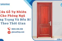 Cửa gỗ tự nhiên cho phòng ngủ tại Thành phố Hồ Chí Minh