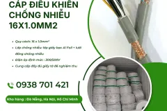Cáp điều khiển chống nhiễu 16x1.0mm² Altek Kabel – SH-11016 phân phối toàn quốc