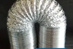Ống gió nhôm linh hoạt Phi 125; cho hệ thống HVAC tại Hà Nội
