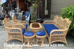 Sofa mây phòng khách hiện đại tại TP.HCM