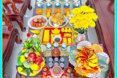 Ý nghĩa hũ gạo, muối, nước trong mâm cúng nhà mới tại Cần Thơ