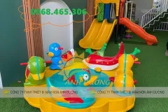 Mâm xoay đu quay trẻ em tại An Giang