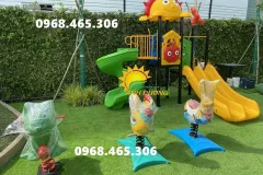 Cầu trượt và xích đu cho trẻ em tại Cần Thơ