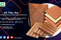 Sử dụng gỗ tiêu âm cho nội thất tại TP.HCM