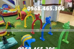 Cổng chui mầm non bằng nhựa tại Lâm Đồng