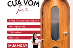 Cửa vòm cong - Thiết kế sang trọng tại TP.HCM