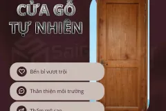 Cửa gỗ tự nhiên đẹp tại TP. Hồ Chí Minh