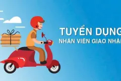 Tuyển 6 nhân viên giao hàng tại Tân Phú