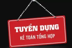 Tuyển dụng Kế toán tổng hợp tại Hà Nội