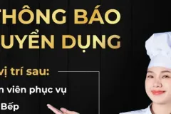 Trạm Lẩu ở Tây Nam Linh Đàm tuyển phục vụ ,phụ bếp