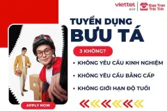 VIETTEL POST Thủ Đức tuyển nhân viên bưu tá