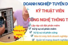 Tuyển dụng Kỹ thuật viên IT Helpdesk tại TPHCM 12 triệu