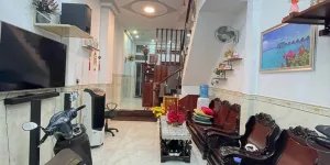 NHÀ 3 TẦNG Q.8 – HẺM XE HƠI TỚI CỬA KHU AN NINH HÀNG XÓM VĂN MINH