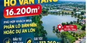 Bán Gấp! Đất 1.62ha Hồ Văn Tắng, Tân Phú Trung, Củ Chi. Đầu tư sinh lời 113 tỷ