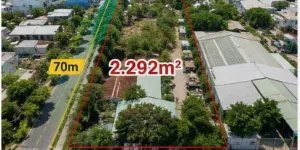 CHỦ GẤP BÁN 2.292M² MẶT TIỀN AN PHÚ ĐÔNG 3 – NGANG 33M  CHỈ 50 TỶ