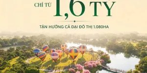 chỉ từ 1,6 TỶ – Tận hưởng trọn vẹn đại đô thị 1.080 Hecta Vinhomes Saigon Park