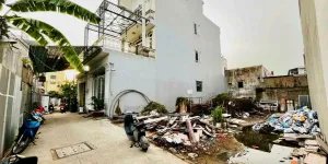 BÁN ĐẤT HẺM XE HƠI PHẠM THẾ HIỂN QUẬN 8 - KHU XÂY DỰNG 4 TẦNG - NHỈNH 4 TỶ -LH