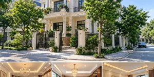 BIỆT THỰ LIỀN KỀ MỸ ĐÌNH SÔNG ĐÀ – 195M² – MT 9M – 4 TẦNG – 2 MẶT Ô TÔ TRÁNH –