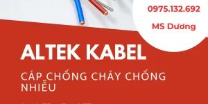 CÁP CHỐNG CHÁY CHỐNG NHIỄU ALTEK KABEL