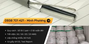 Cáp tín hiệu âm thanh 1 pair tại Đà Nẵng, Huế