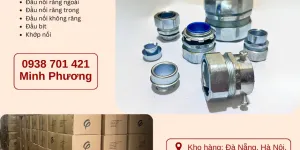 Phụ kiện ống ruột gà lõi thép bọc nhựa PVC tại Đà Nẵng, Hà Nội, Hồ Chí Minh