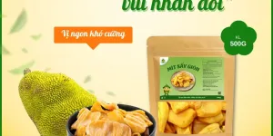 Mít sấy giòn - món ăn vặt tốt cho sức khỏe tại TP.HCM