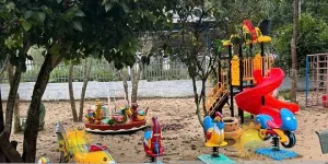 Thú nhún lò xo cho trẻ em tại An Giang