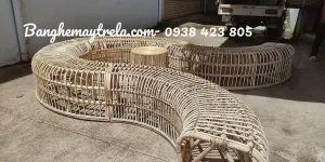 Ghế mây uốn hiện đại tại Bình Thạnh, TP.HCM