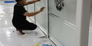 Dịch vụ thi công dán decal kính tại Cần Thơ