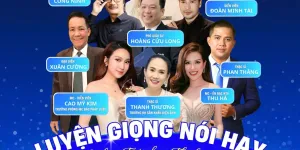 CHIÊU SINH KHÓA LUYỆN GIỌNG NÓI – TỰ TIN HƠN MỖI NGÀY!