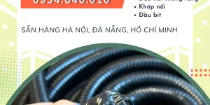 Ống ruột gà lõi thép Đà Nẵng, đầu nối PG - Giá xưởng sản xuất
