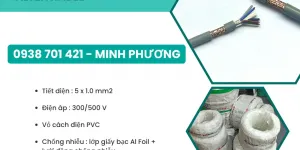 Cáp điện điều khiển chống nhiễu tại Đà Nẵng, Hồ Chí Minh, Hà Nội