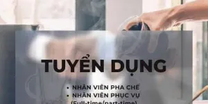 COCOMO tuyển phục vụ , pha chế làm ở Q1