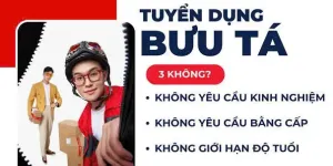 VIETTEL POST Thủ Đức tuyển nhân viên bưu tá